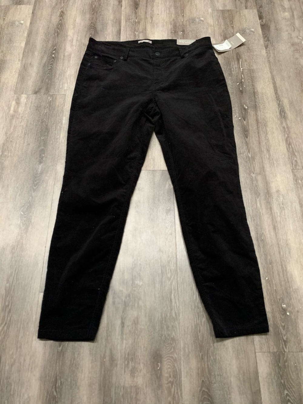 New Maurices suede black jeans